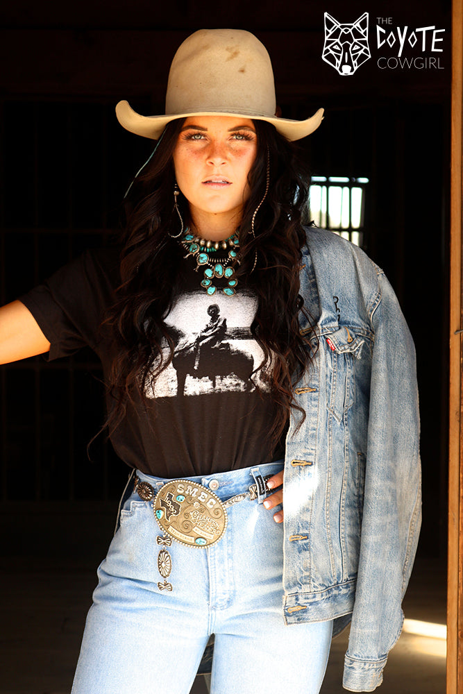 Punchy Hat Tank-037 – The Coyote Cowgirl
